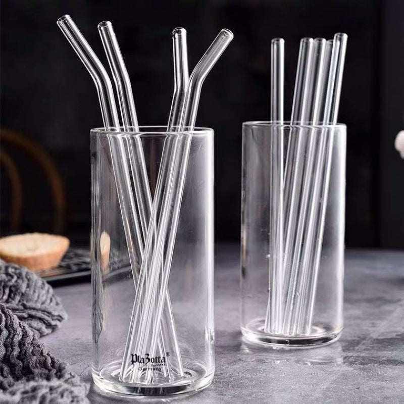 Reusable Glass Straw – Minimal, Sustainable, Elegant