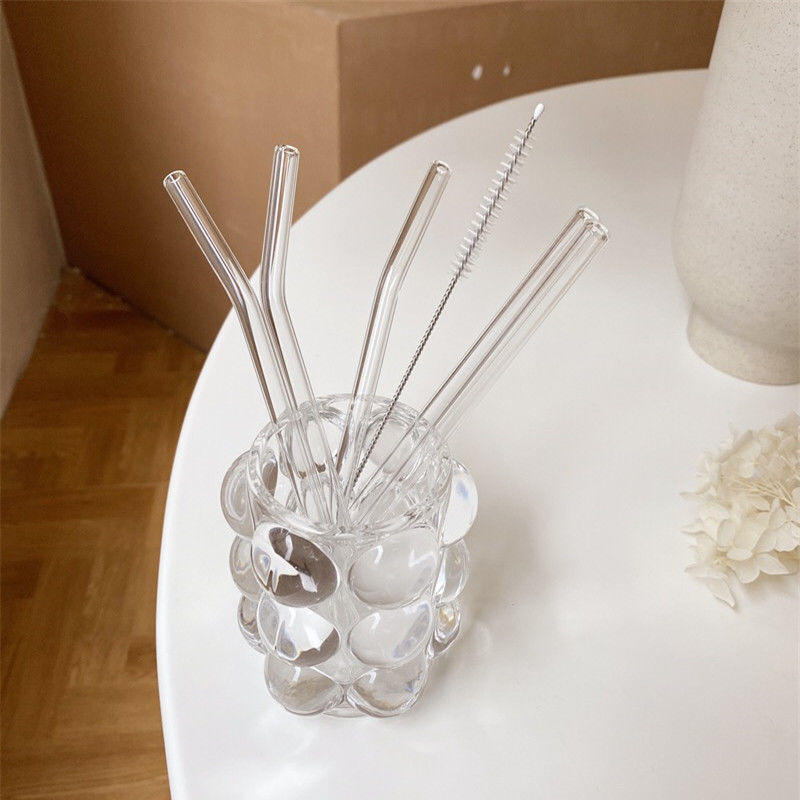 Reusable Glass Straw – Minimal, Sustainable, Elegant