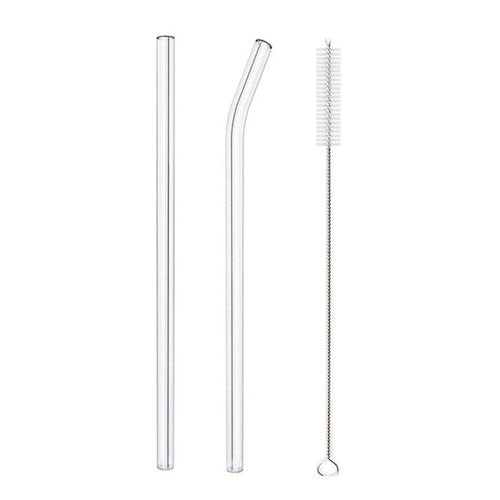 Reusable Glass Straw – Minimal, Sustainable, Elegant
