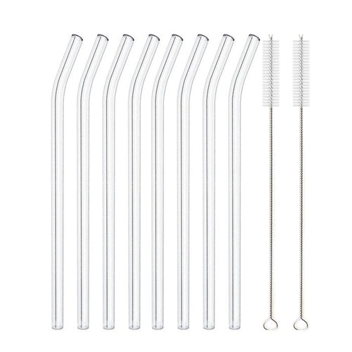 Reusable Glass Straw – Minimal, Sustainable, Elegant