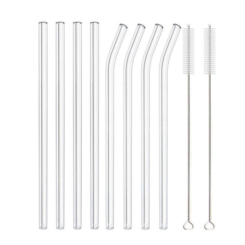 Reusable Glass Straw – Minimal, Sustainable, Elegant