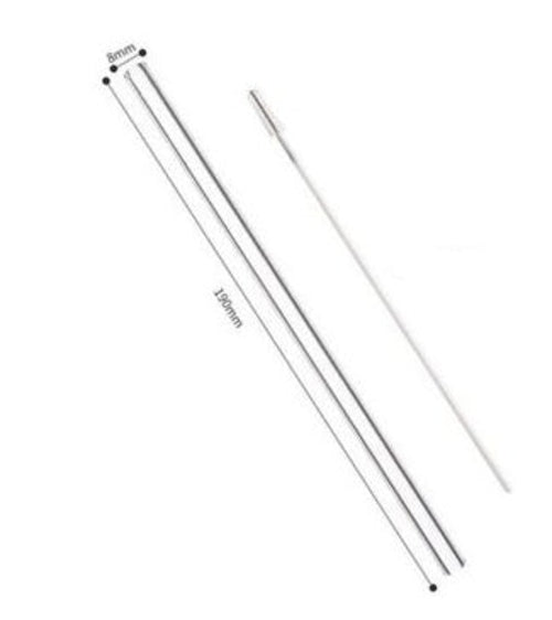 Reusable Glass Straw – Minimal, Sustainable, Elegant