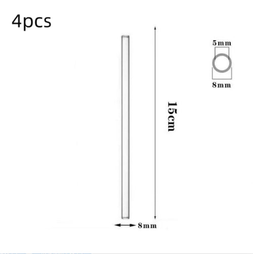 Reusable Glass Straw – Minimal, Sustainable, Elegant