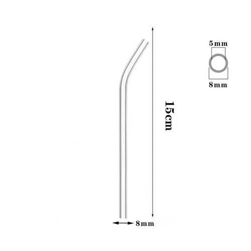 Reusable Glass Straw – Minimal, Sustainable, Elegant