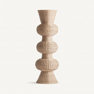 Cyena Natural Fibre Floor Lamp by Vical Home