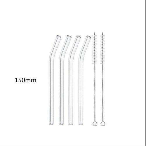 Reusable Glass Straw – Minimal, Sustainable, Elegant
