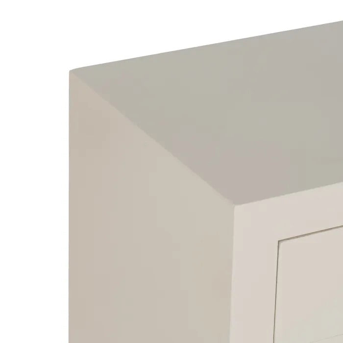 White Console Table with Drawer