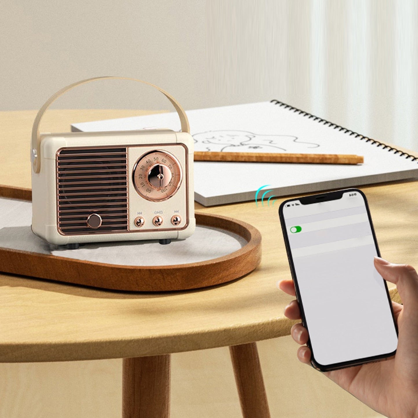Retro Mini Bluetooth Speaker