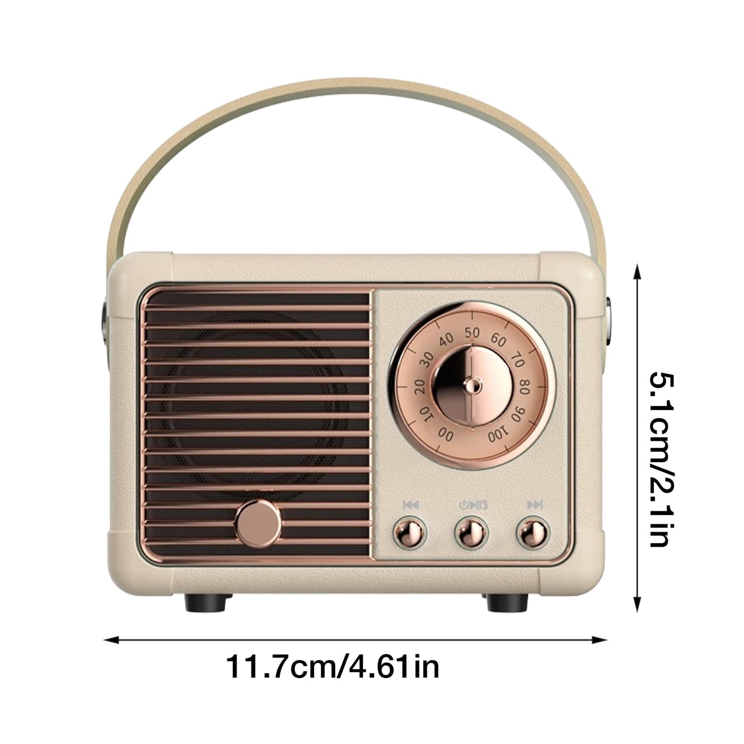 Retro Mini Bluetooth Speaker