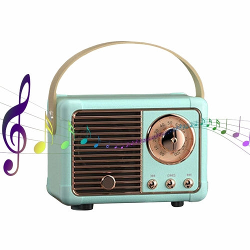 Retro Mini Bluetooth Speaker