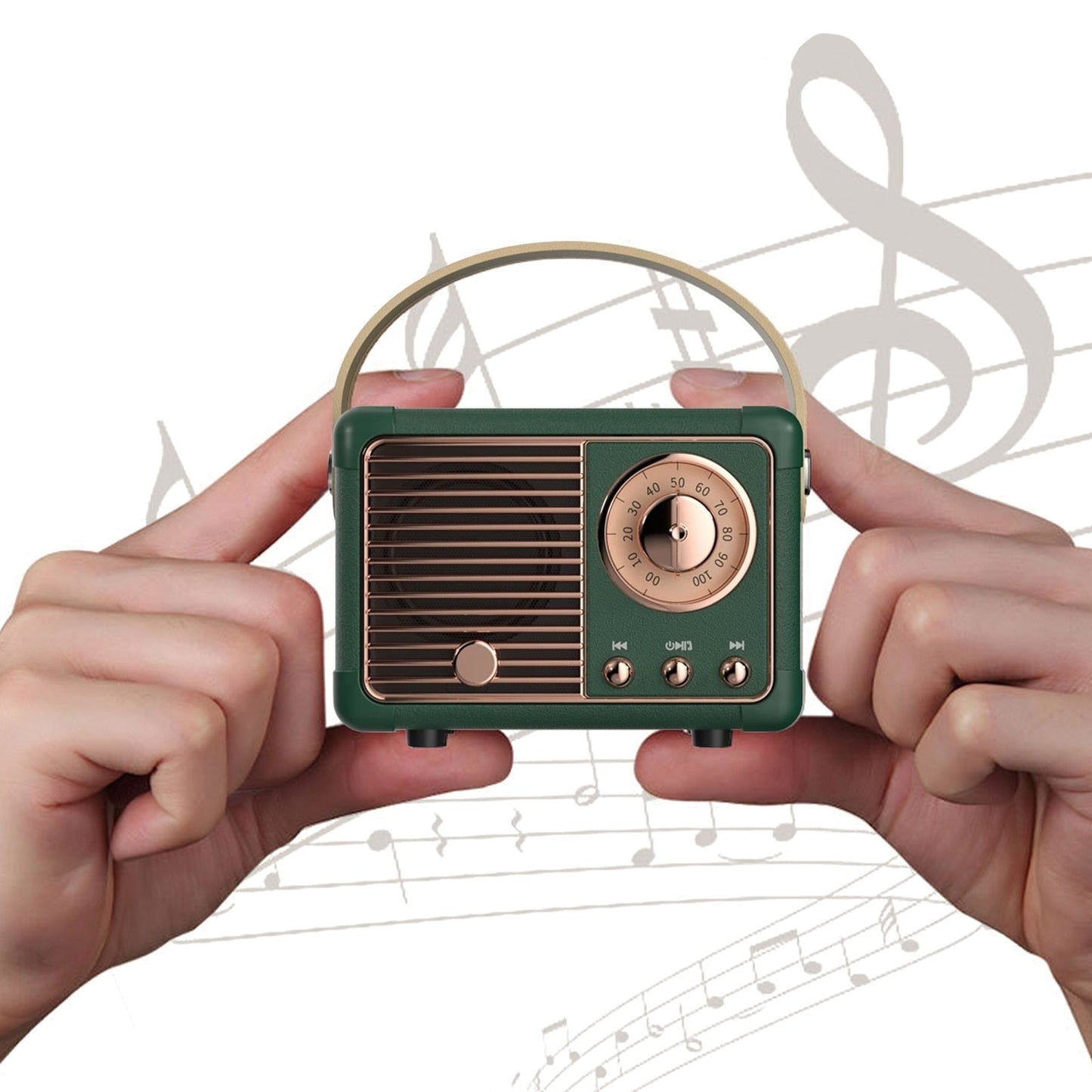 Retro Mini Bluetooth Speaker