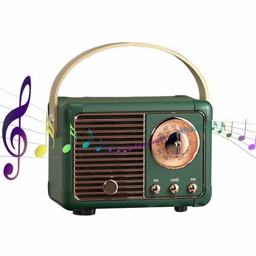 Retro Mini Bluetooth Speaker