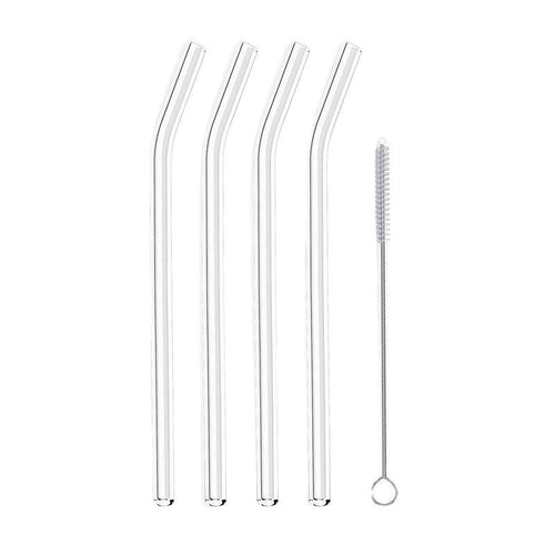 Reusable Glass Straw – Minimal, Sustainable, Elegant