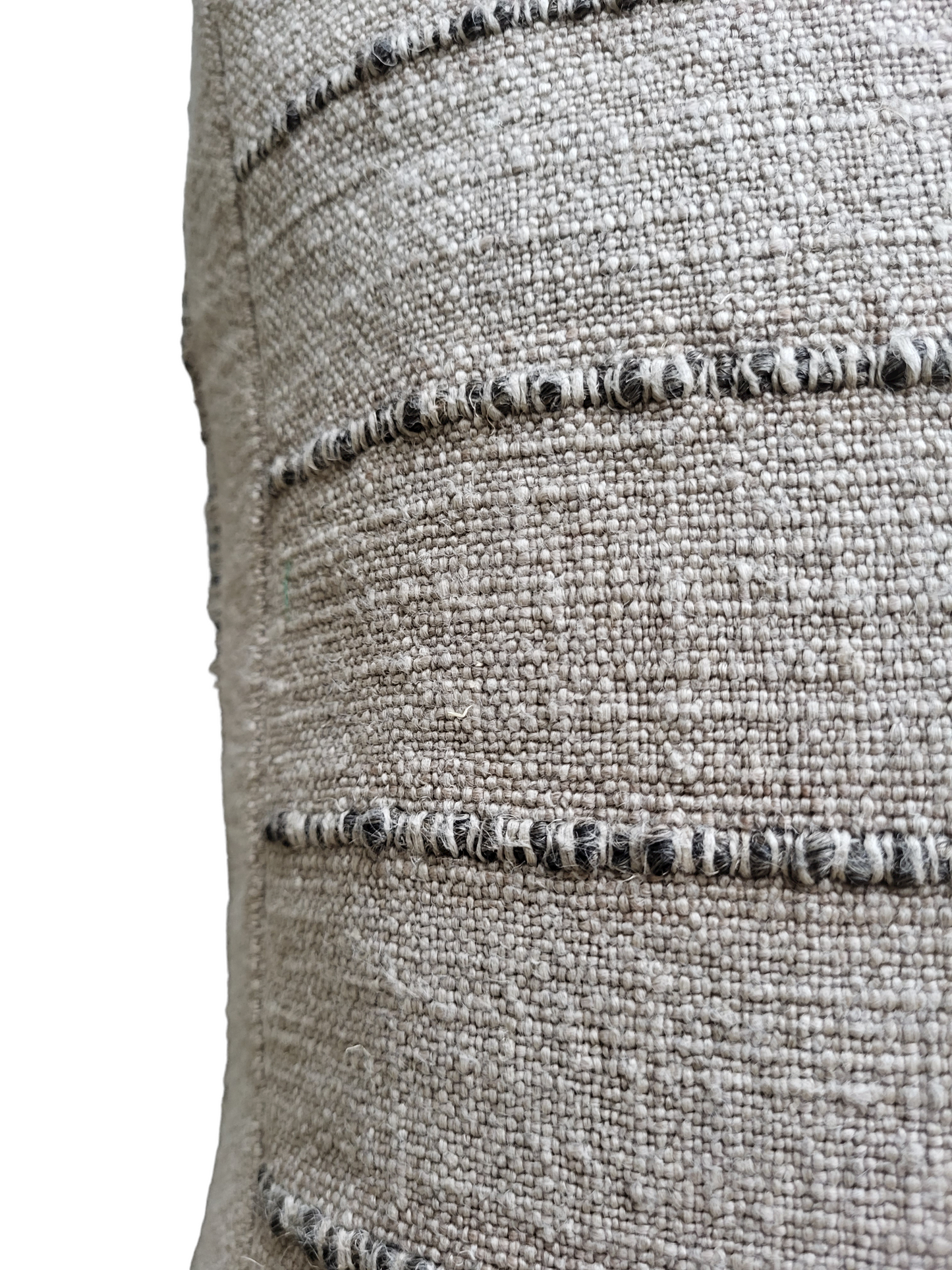 Linen & Jute Floor Pouf