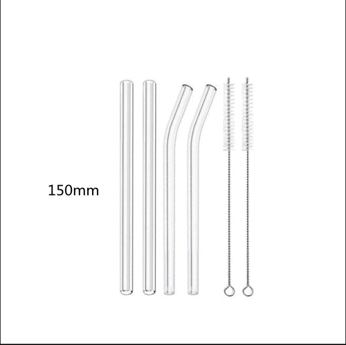 Reusable Glass Straw – Minimal, Sustainable, Elegant