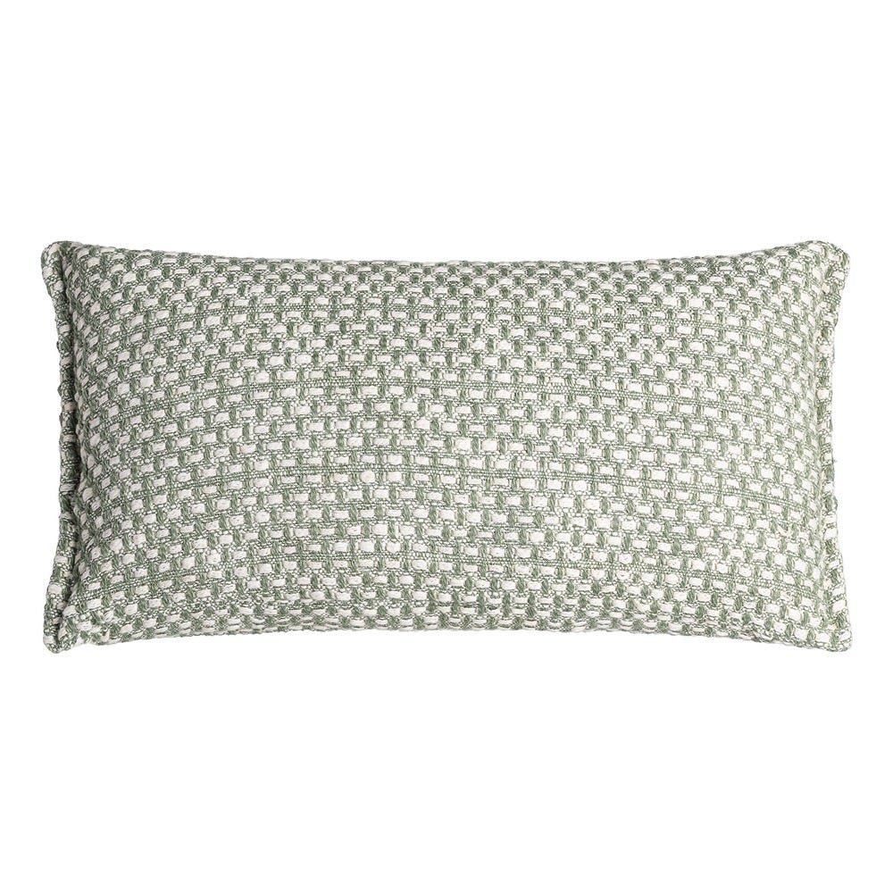 Oliva Green Cushions – 60 × 30 cm, Set of 2