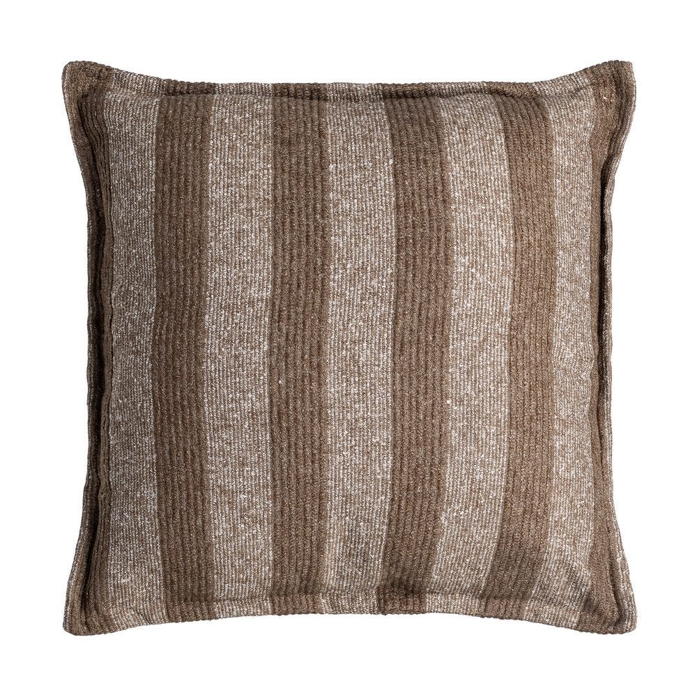 Bruc Brown Cushions – 50 × 50 cm, Set of 2