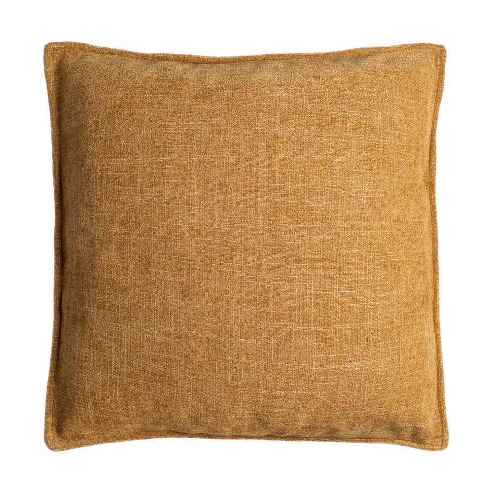 Sora Mustard Cushions – 60 × 60 cm, Set of 2