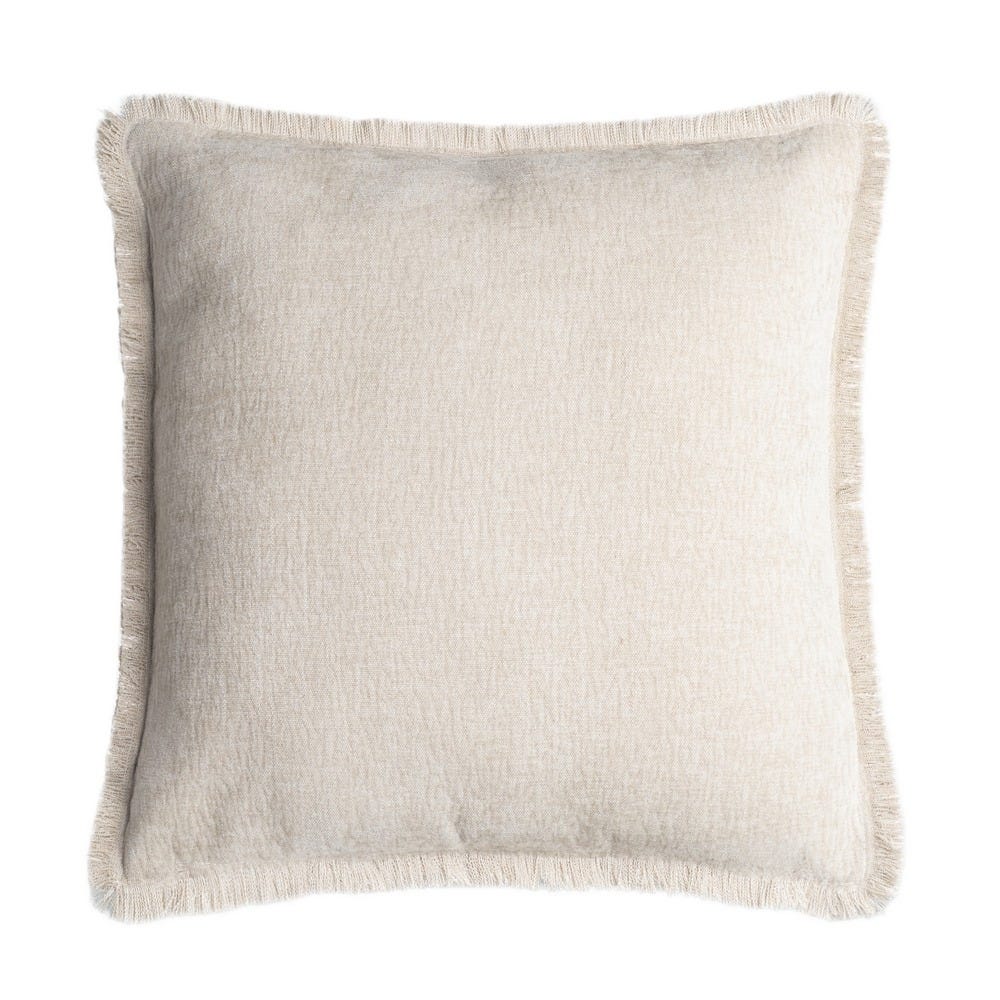 Nela Cream Cushions – 43 × 43 cm, Set of 2