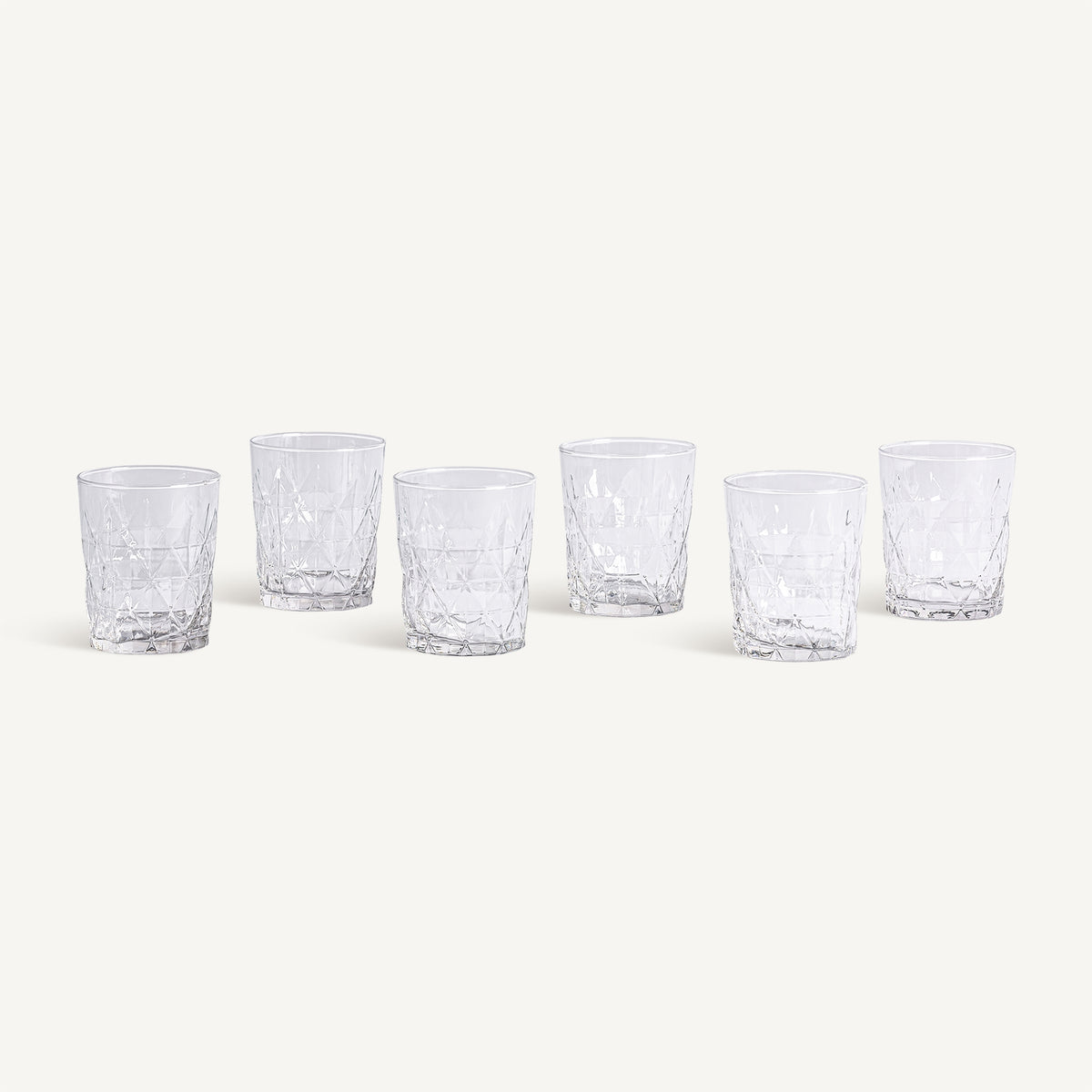 Fornalutx Glass Tumblers – Set of 6 – LoNiu Home