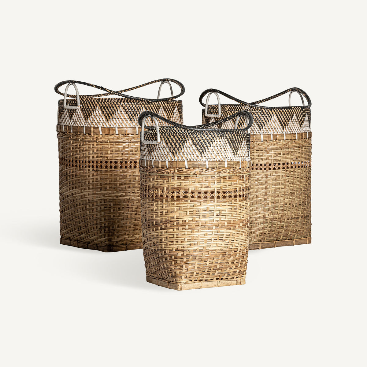 Senalla Rattan Baskets – Set of 3 – LoNiu Home