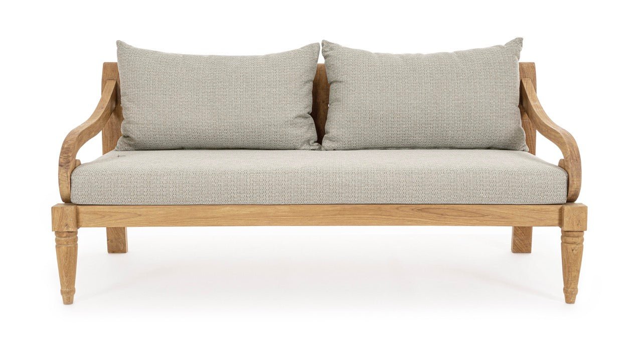 Nusa Dua Teak Outdoor 3 Seater Sofa - Premium Outdoor Furniture - LoNiu Home