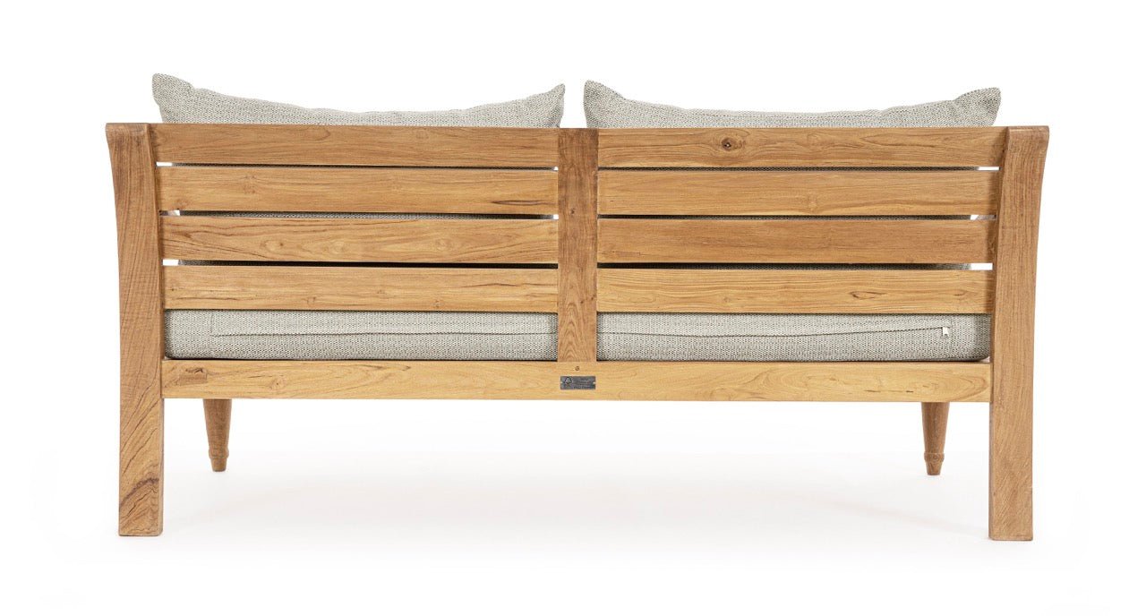 Nusa Dua Teak Outdoor 3 Seater Sofa - Premium Outdoor Furniture - LoNiu Home