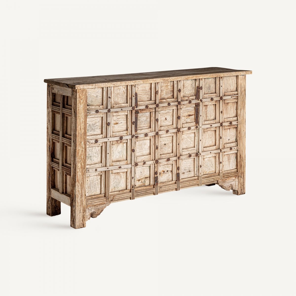 Teak Wood Console - LoNiu Home