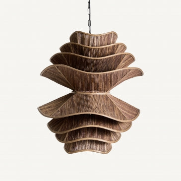 Thenny Natural Fibre Pendant Light by Vical Home