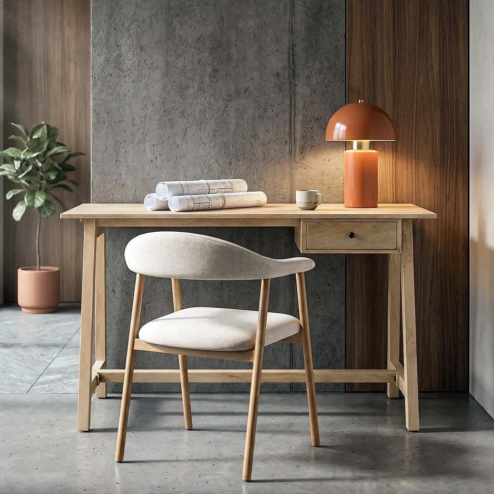 ALEN Desk – Minimal Mango Wood Writing Table