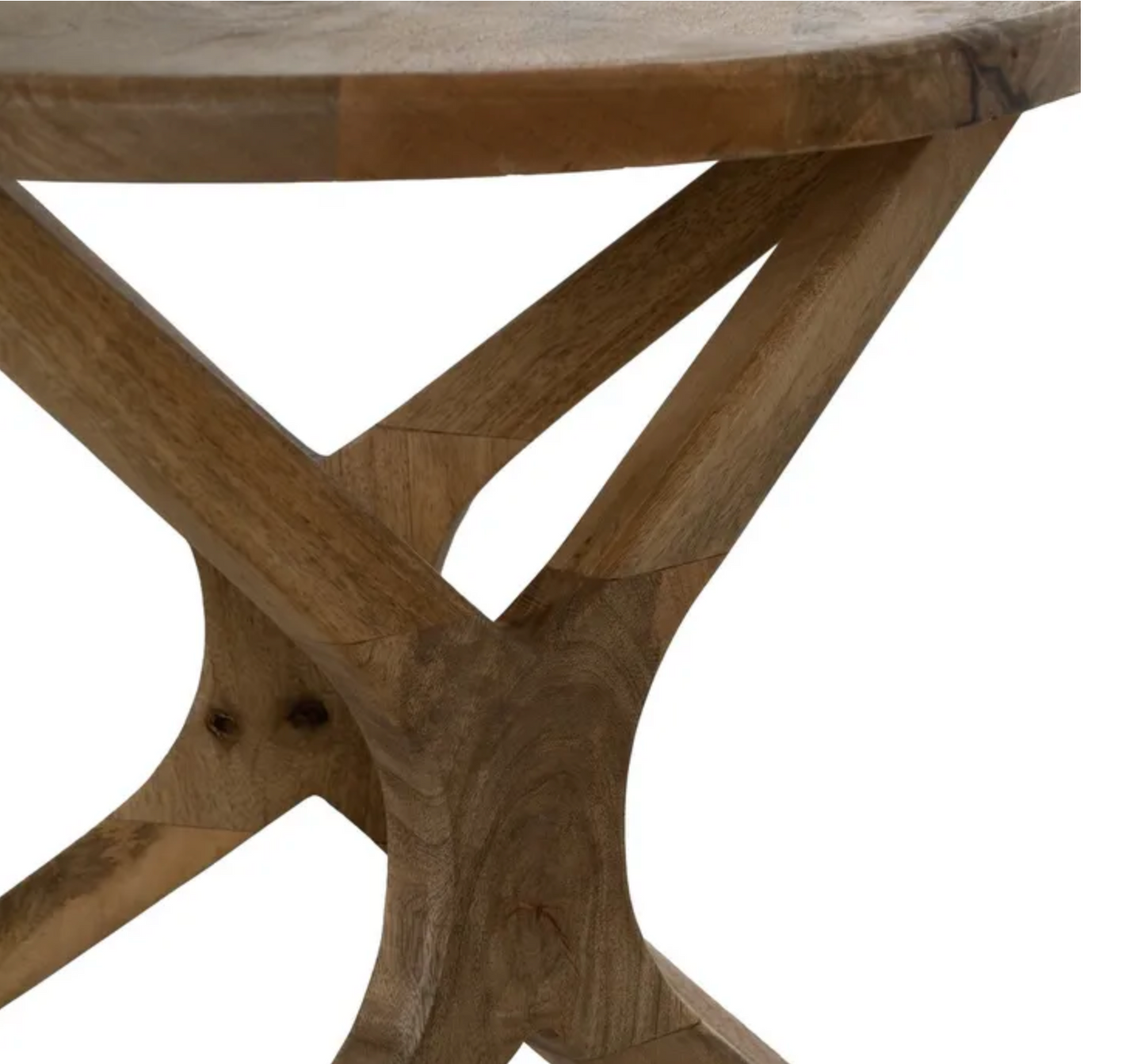 Honey Mango Wood Side Table