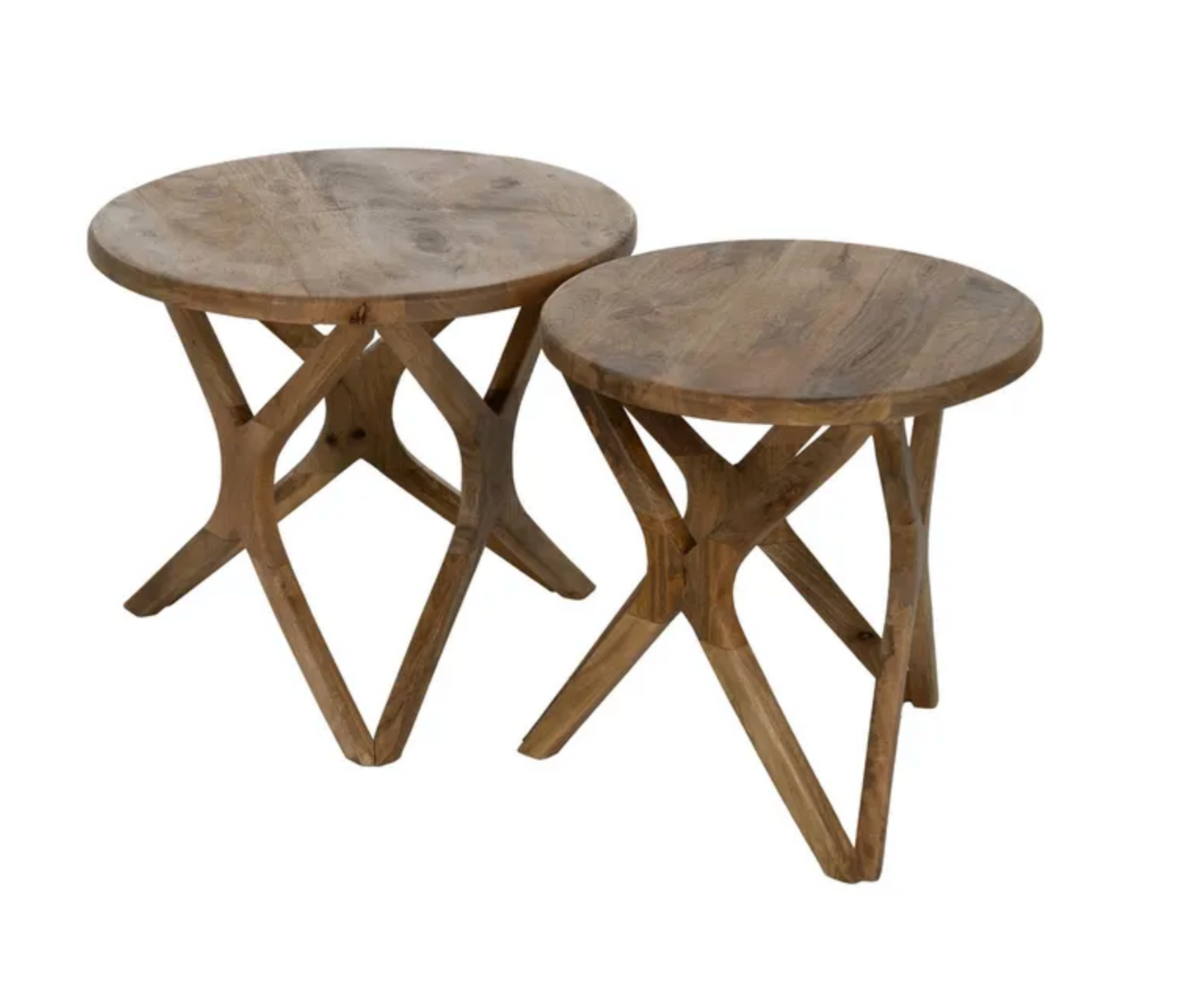 Honey Mango Wood Side Table