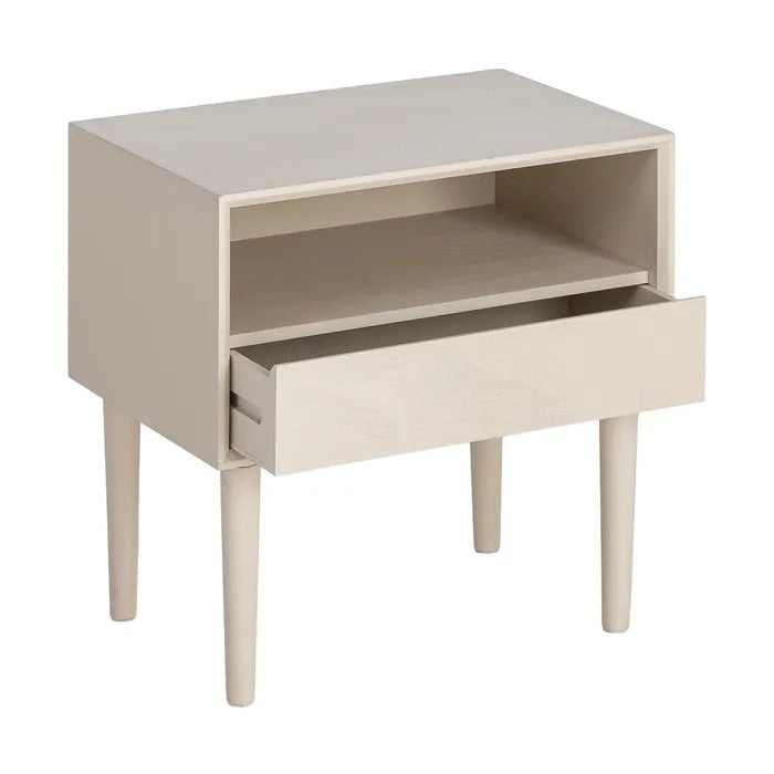 ELIN Cream Bedside Table