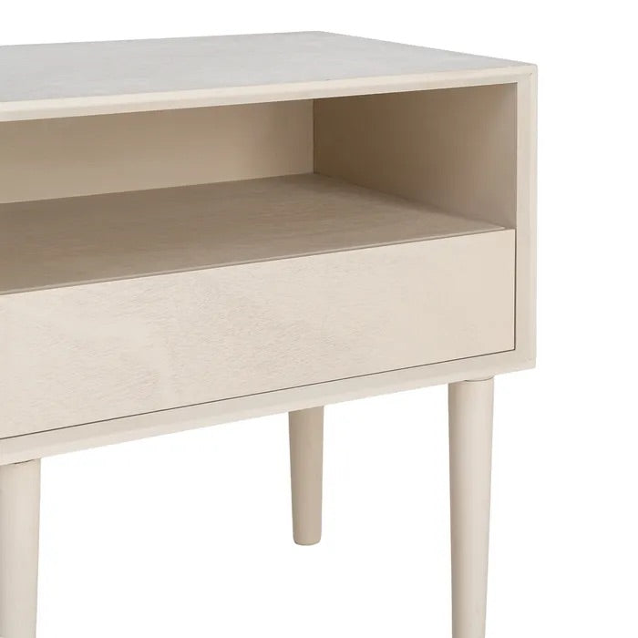 ELIN Cream Bedside Table