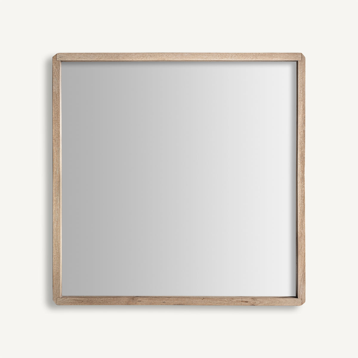 Jacquard Mango Wood Mirror by VICAL
