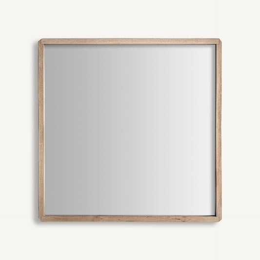 Jacquard Mango Wood Mirror by VICAL