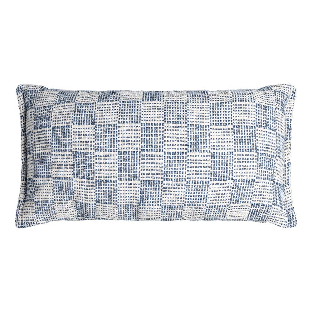 Vela Blue Cushions – 60 × 30 cm, Set of 2