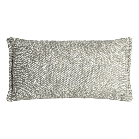 Olive green lumbar cushion, set of two