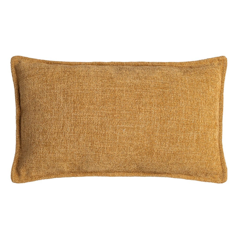 Sora Mustard Cushions – 50 × 30 cm, Set of 2