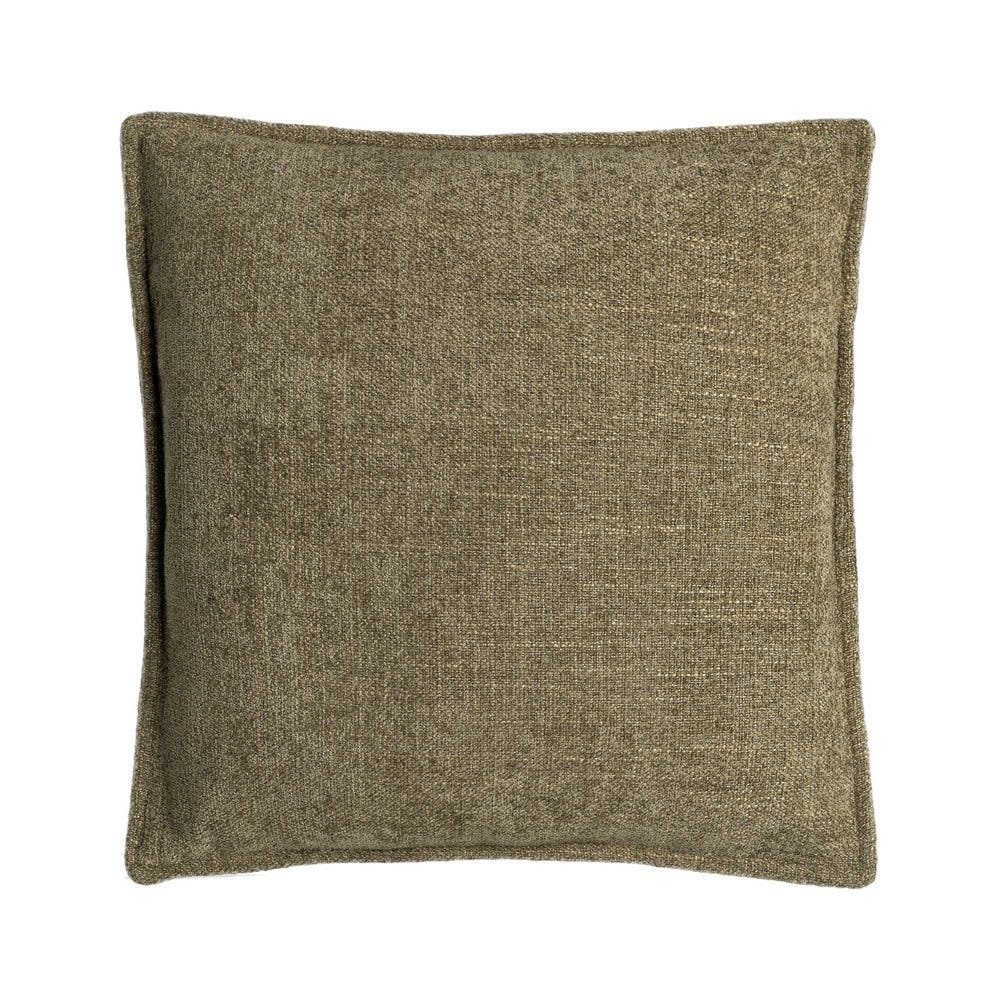 Sora Green Cushions – 43 × 43 cm, Set of 2