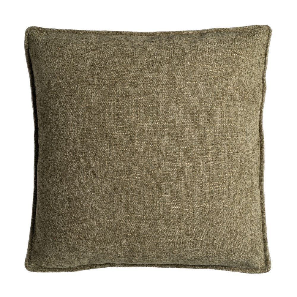 Sora Green Cushions – 60 × 60 cm, Set of 2