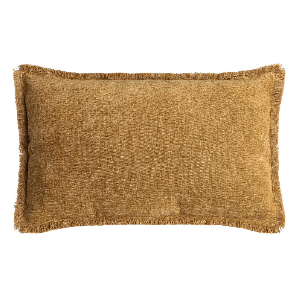 Nela Ochre Cushions – 50 × 30 cm, Set of 2