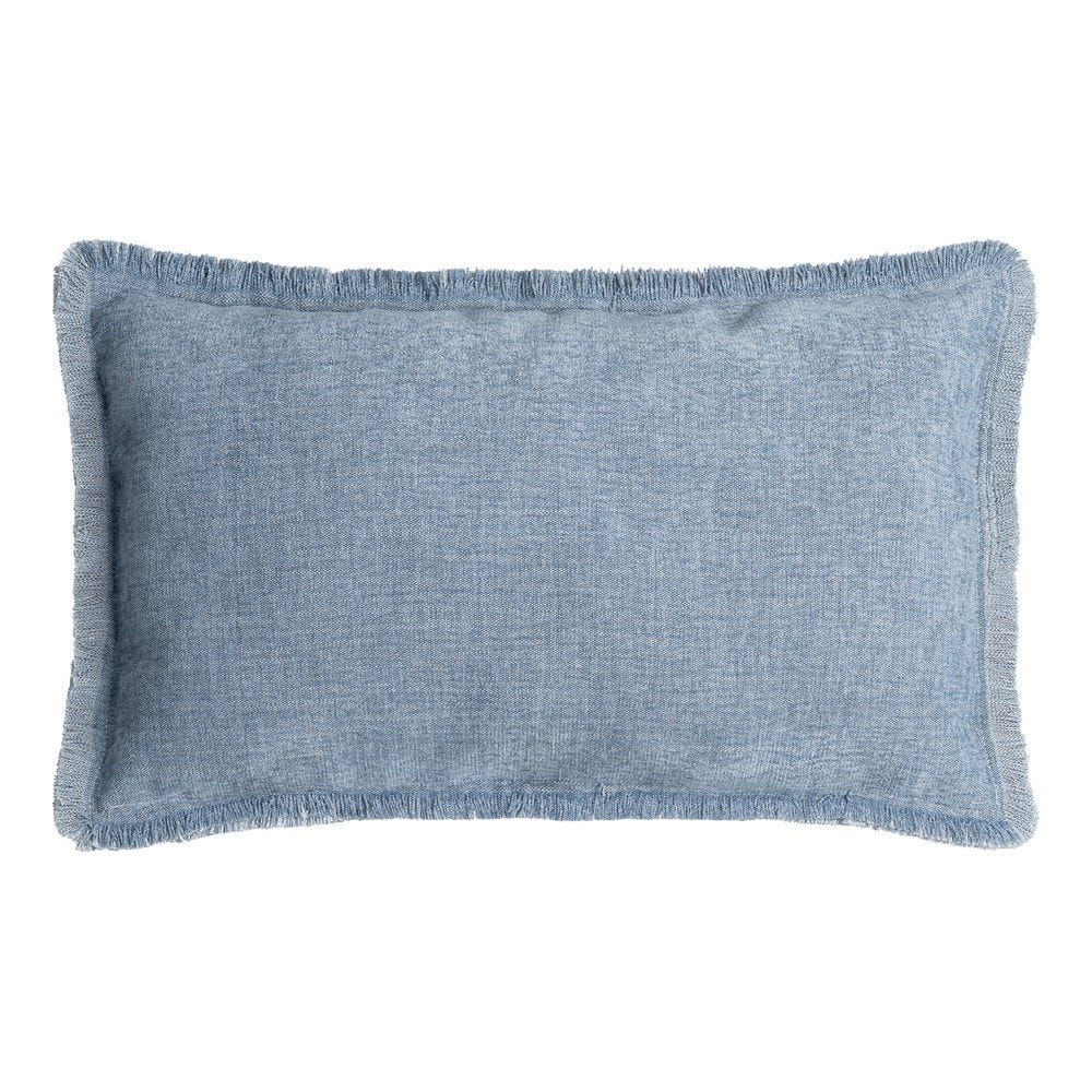 Nela Blue Cushions – 50 × 30 cm, Set of 2