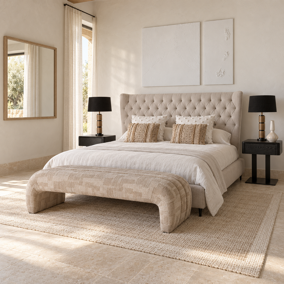 Capçal Bedroom Set – room visualisation – LoNiu Home