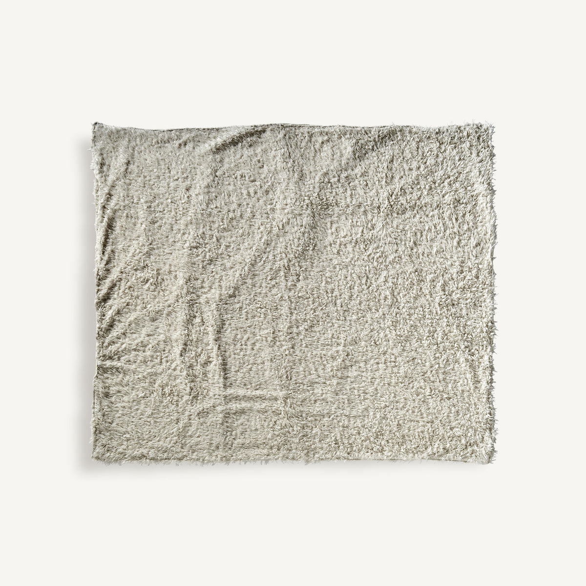 Cotonet Off-White Cotton Throw – 142 × 170 cm – LoNiu Home