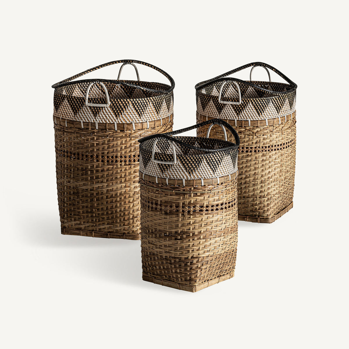Senalla Rattan Baskets – Set of 3 – LoNiu Home