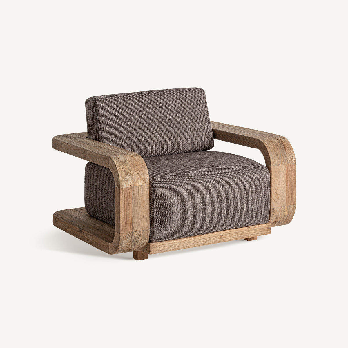 Corba recycled teak outdoor armchair by Vical Home – LoNiu Home Mallorca