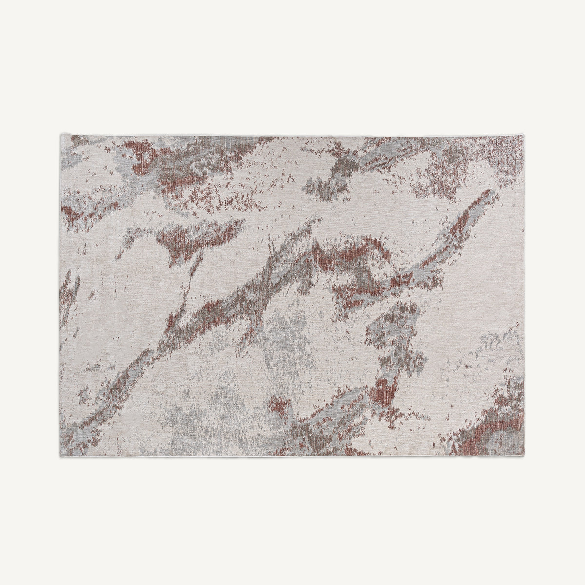 Akira viscose rug in warm brown tones by Vical Home – LoNiu Home Mallorca